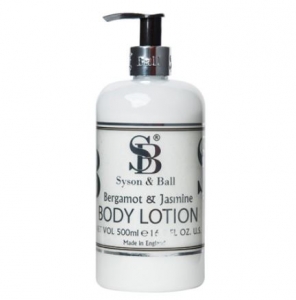 6 x 500ml pump moisturiser bergamot & jasmine hand and body lotion