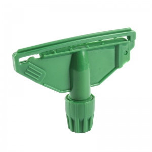 Green Clip for Kentucky mop handle fully c-coded plastic