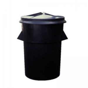 Black dustbin tuff - large 94lt, bin only